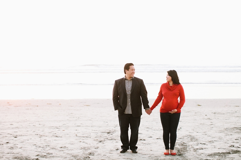 Seagrove Park Maternity Shoot Liz & Ernie