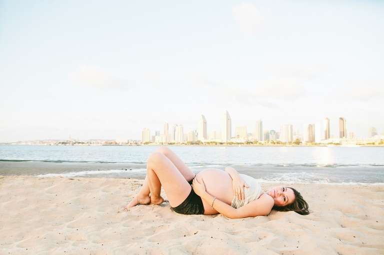 Coronado Island Maternity Shoot San Diego Arlene and Abe