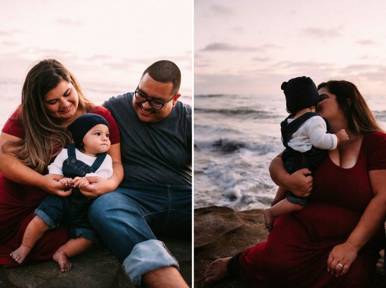 Sunset family photoshoot