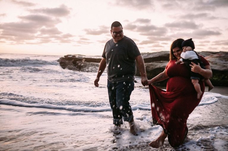 Sunset family photoshoot