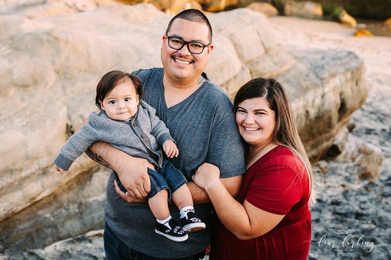 Ocean Beach Family Photoshoot