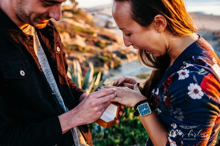 San Diego Surprise Proposal Photoshoot