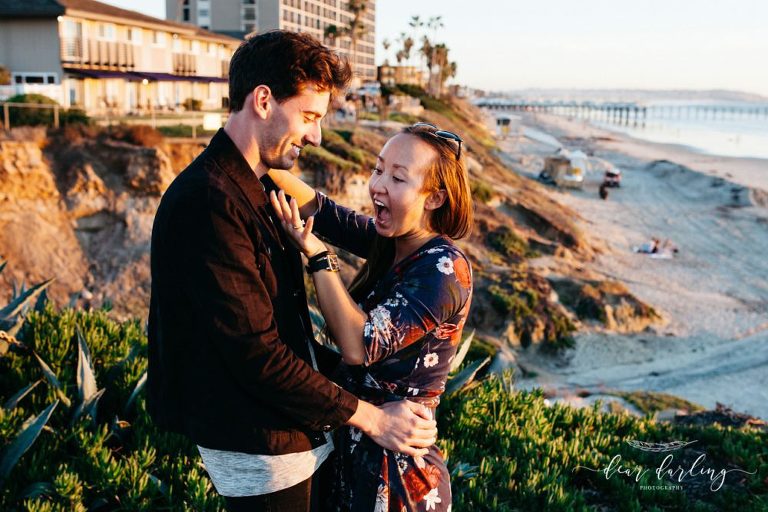 San Diego Surprise Proposal Photoshoot