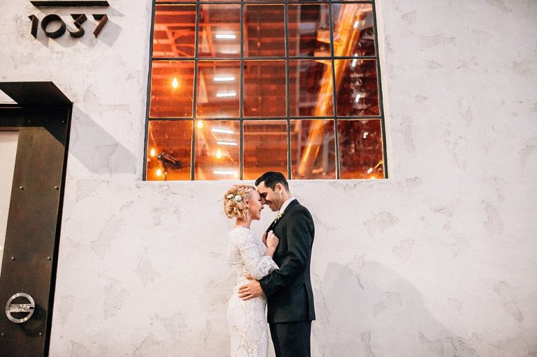 Luce Loft Wedding Venue Pose