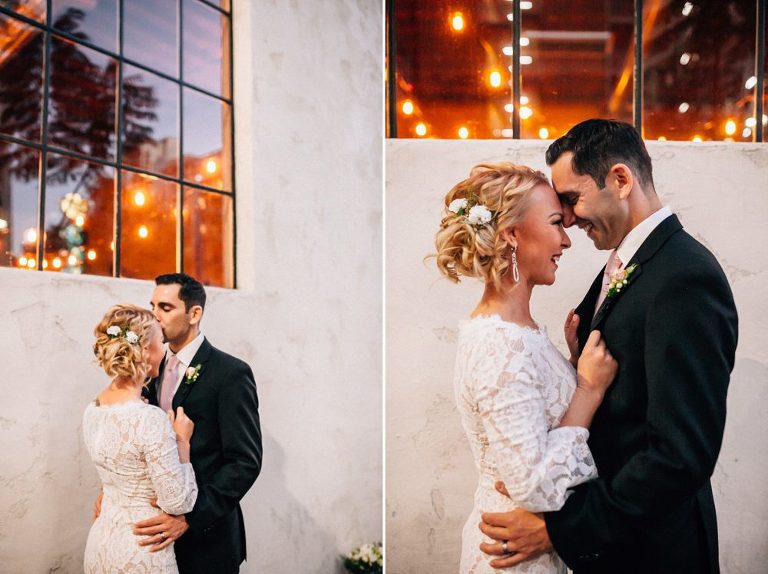Luce Loft Wedding Venue Pose