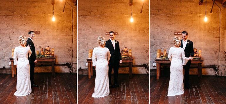 Luce Loft Wedding First Look