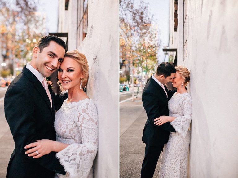 Luce Loft Wedding Venue Pose