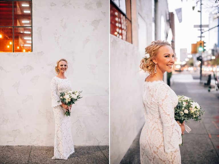 Luce Loft Wedding Venue Pose