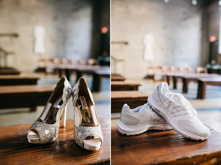 Wedding shoes and casual shoes