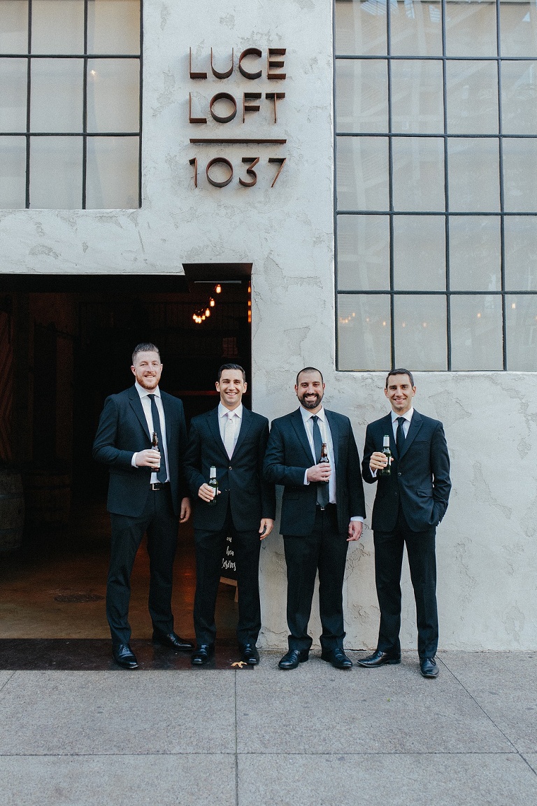 Luce Loft San Diego Wedding Party