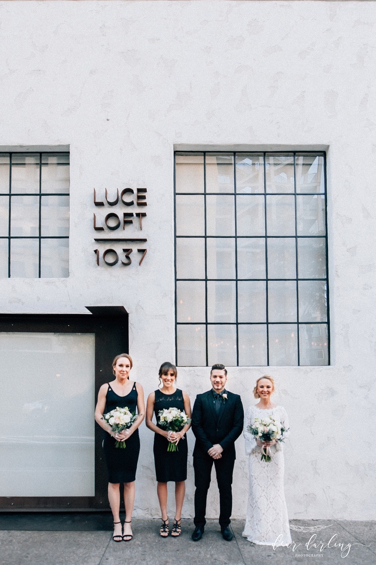 Luce Loft San Diego Wedding Party