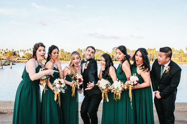 Liberty Station San Diego Wedding Party