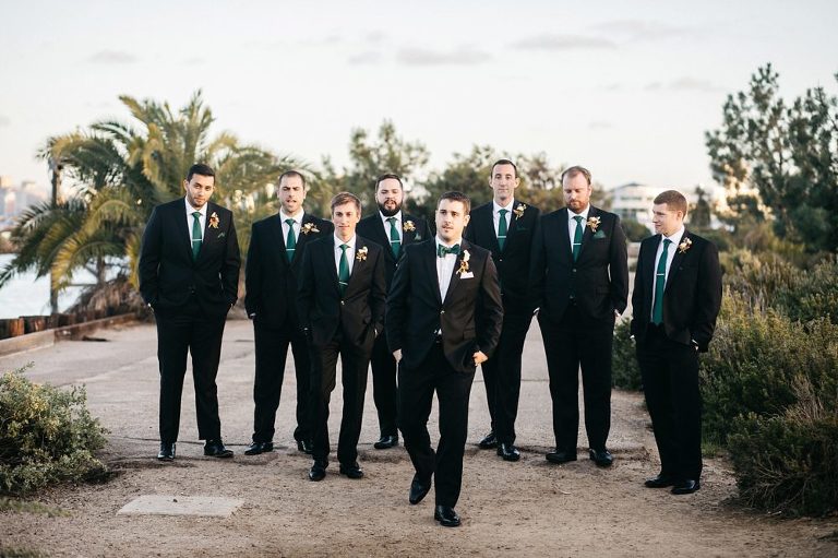 Liberty Station San Diego Wedding Party