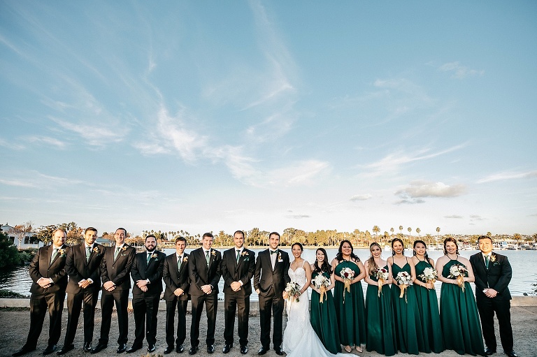 Liberty Station San Diego Wedding Party