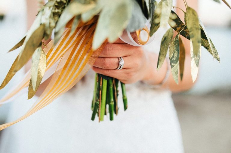 Liberty Station Wedding Couple