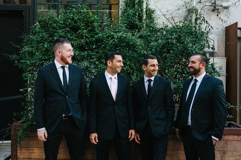 Groomsmen Pose