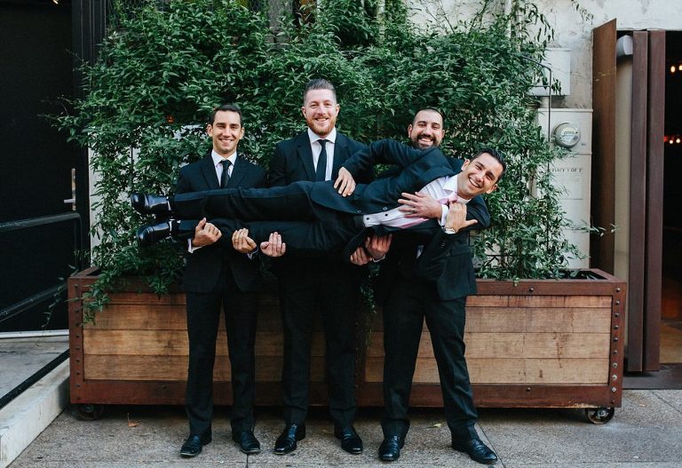 Groomsmen Pose