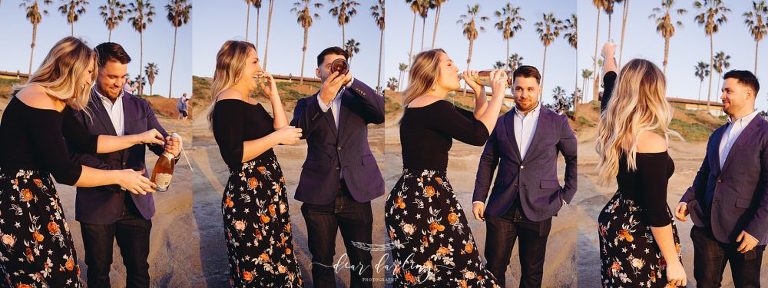 Sunset Cliffs Engagement Photographer