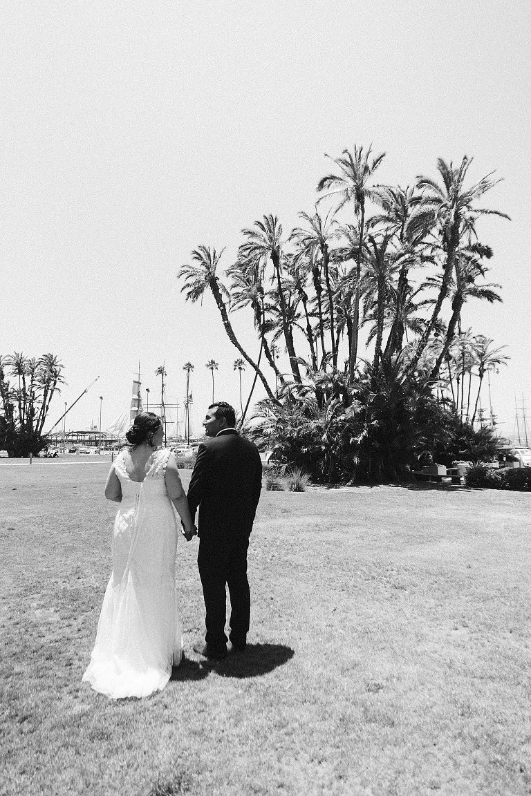 San Diego Court Wedding Intimate 