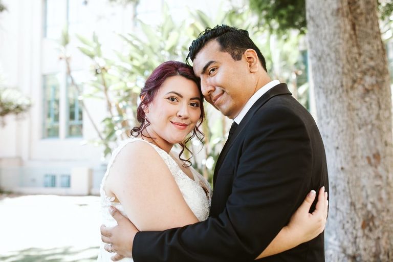 San Diego Court Wedding Intimate 