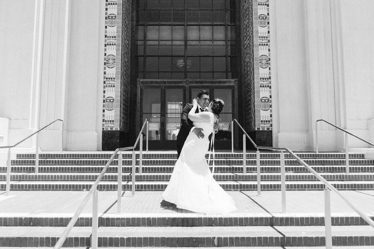 San Diego Court Wedding Intimate 