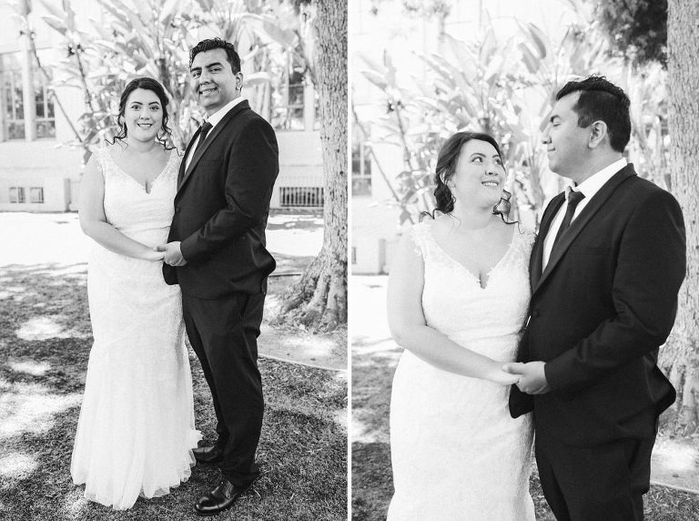 San Diego Court Wedding Intimate 