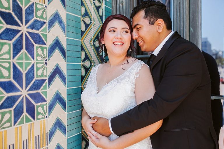 San Diego Court Wedding Intimate 