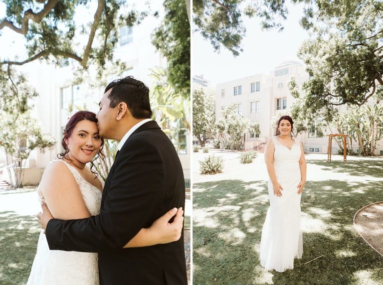 San Diego Court Wedding Intimate 