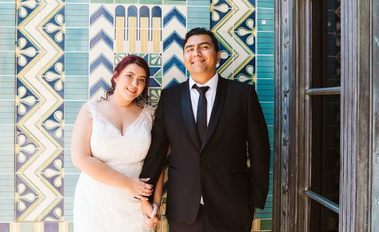 San Diego Court Wedding Intimate 