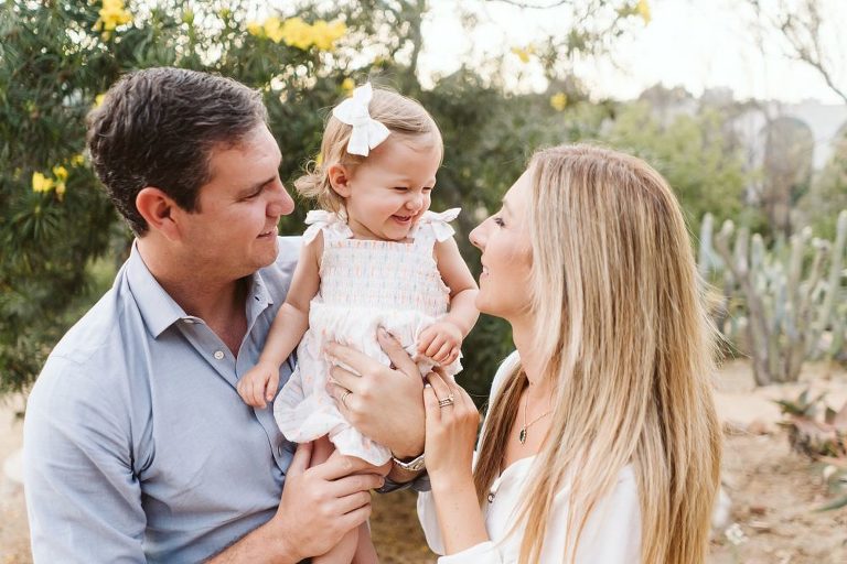 Balboa Park Outdoor Family Photoshoot