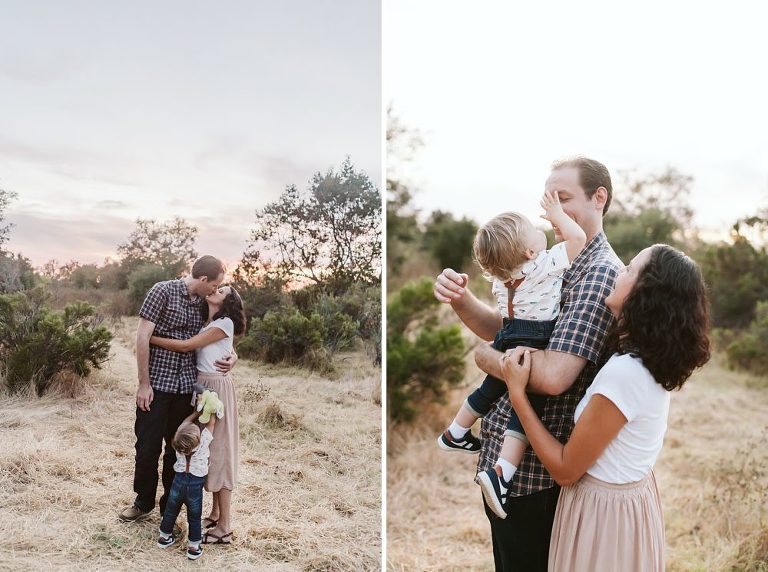 San Diego Outdoor Nature Family Photoshoot