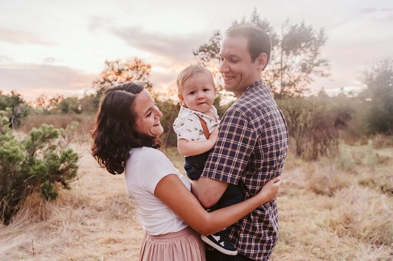 San Diego Outdoor Nature Family Photoshoot