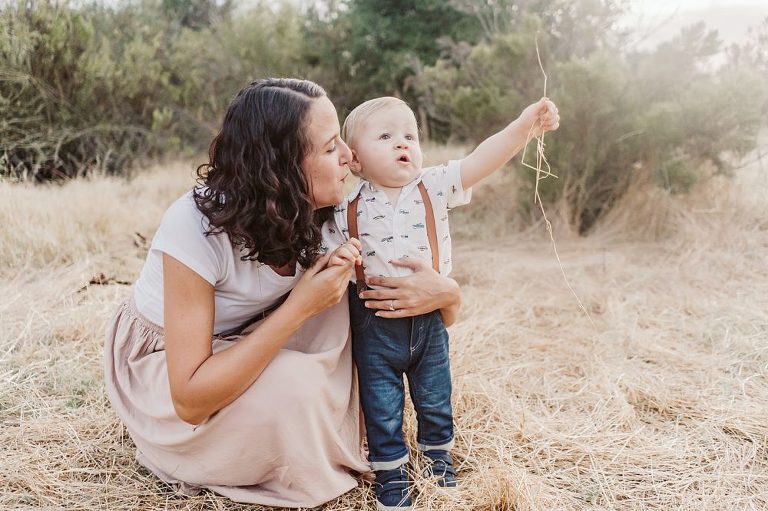 San Diego Outdoor Nature Family Photoshoot