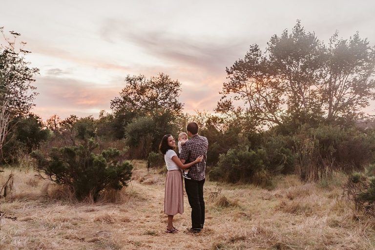 San Diego Outdoor Nature Family Photoshoot