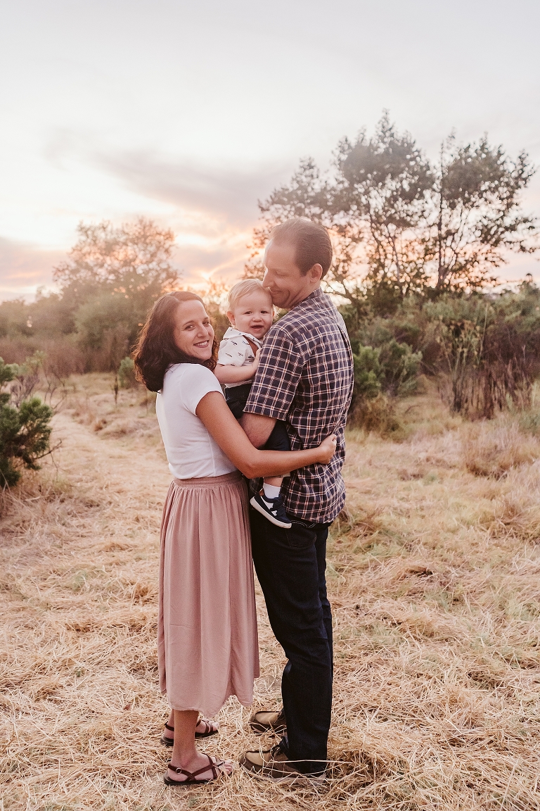 San Diego Outdoor Nature Family Photoshoot
