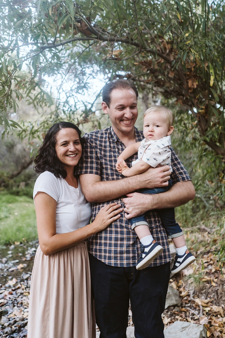 San Diego Outdoor Nature Family Photoshoot