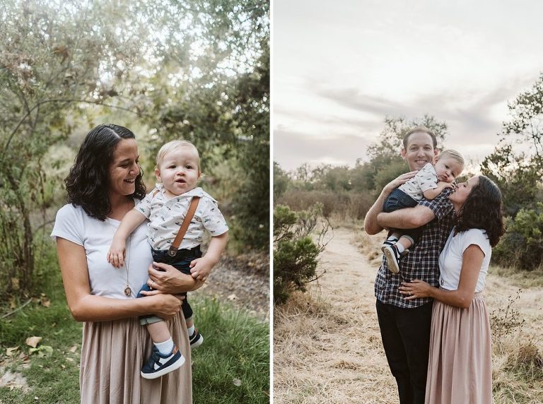 San Diego Outdoor Nature Family Photoshoot
