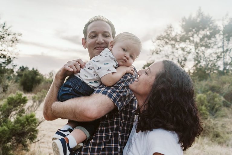 San Diego Outdoor Nature Family Photoshoot