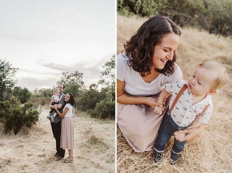 San Diego Outdoor Nature Family Photoshoot