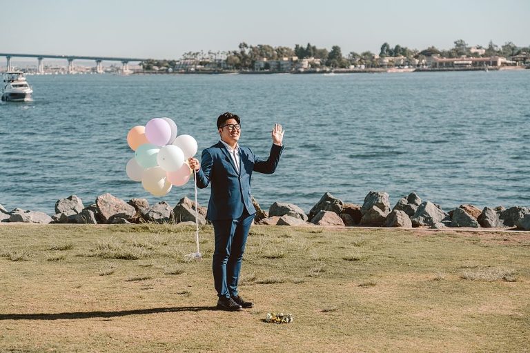 Seaport Village Wedding Surprise Proposal