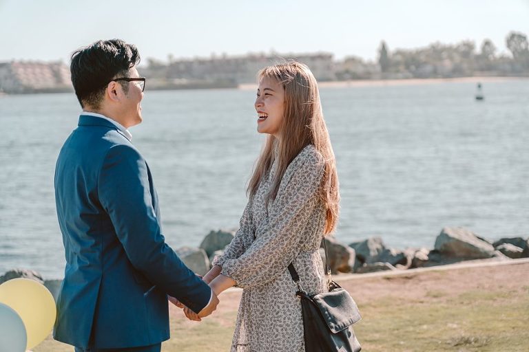 Seaport Village Wedding Surprise Proposal