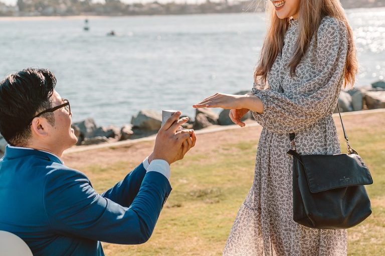 Seaport Village Wedding Surprise Proposal