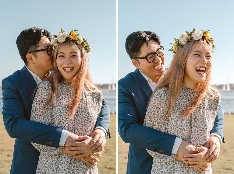 Seaport Village Wedding Surprise Proposal