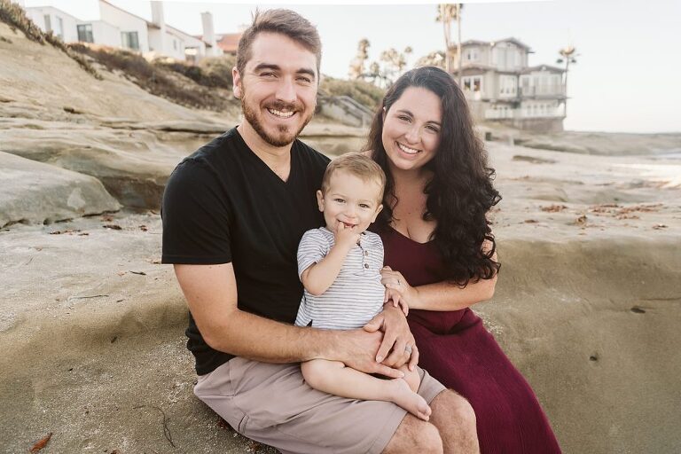 La Jolla Beach Family Photoshoot