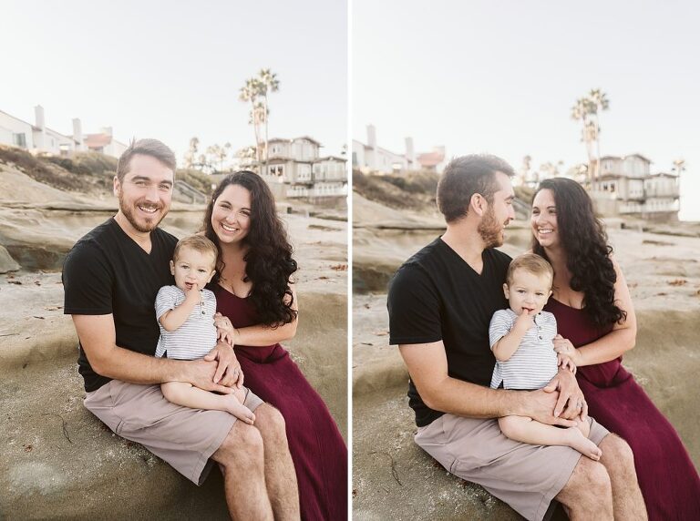 La Jolla Beach Family Photoshoot