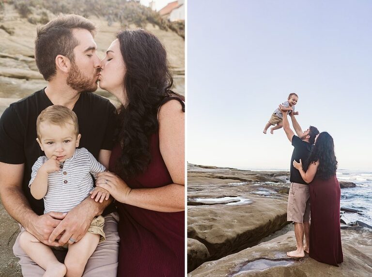 La Jolla Beach Family Photoshoot