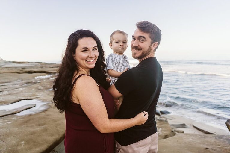La Jolla Beach Family Photoshoot