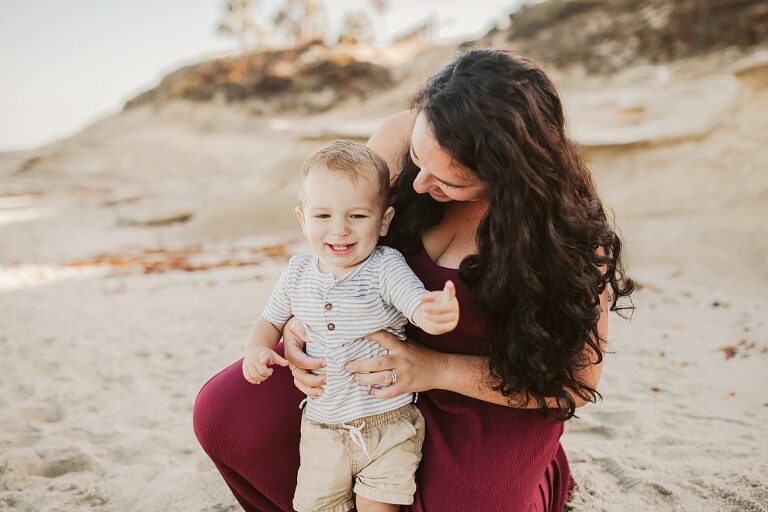 La Jolla Beach Family Photoshoot