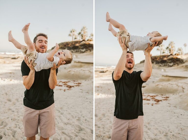 La Jolla Beach Family Photoshoot