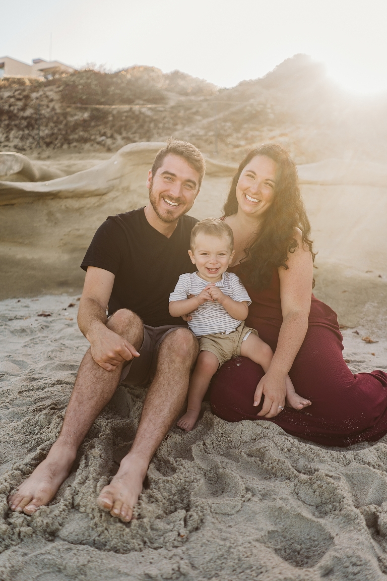 La Jolla Beach Family Photoshoot